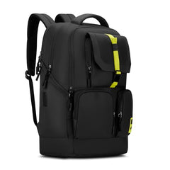 Skybags Hustle 15.6 Inch Compatible Laptop Backpack 31L | 3 Compartments with Flushed USB Ports (Type A & Type C) & Rain Cover | Side Bottle Pockets | Office & Travel Backpack for Men & Women (Navy)