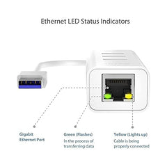 TP-link UE330 USB 3.0 3-Port Hub & Gigabit Ethernet Adapter 2 in 1 USB Adapter - Plug and Play