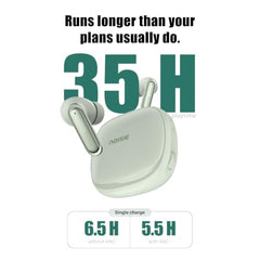 Noise Buds VS402 Gen 2 Truly Wireless Earbuds with 31dB ANC, 10mm Driver, 23H Playtime, Quad Mic ENC, Bluetooth 6.0, Dual Pairing, Volume Scroller, IPX4, Music & Video Modes - (Glacier Mint)