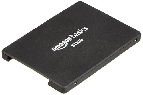 Amazon Basics 2.5 inch SATA Internal SSD 512 GB | Speed up to 560 MBps | Energy Efficient | Sleek & Lightweight