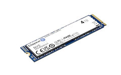 Kingston NV3 4TB M.2 2280 NVMe SSD | PCIe 4.0 Gen 4x4 | Up to 6000 MB/s | SNV3S/4000G