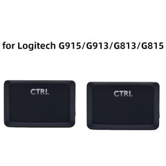 2pcs Backlit Ctrl Keys Replacement for Logitech G915 G913 G813 G815 TKL RGB Mechanical Gaming Keyboard Keycaps Black