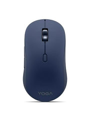 Lenovo Yoga Bluetooth Silent Mouse, 3 Level DPI Adjustment, 36 Month Battery Life, Bluetooth 5.3, 3 Device Paring, Whisper Quiet, Programmable Buttons, Smooth Finish, Luna Grey