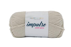 WOAFASHIONS - World of Arts Impulse Hand Knitting & Crochet Yarn, Premium Acrylic, 4 : Medium (Anchor Grey) (100gms / 3.5oz / 200mtr / 218yds)