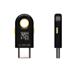 Yubico - YubiKey 5C - Multi-Factor authentication (MFA) Security Key and passkey, Connect via USB-C, FIDO Certified - Protect Your Online Accounts