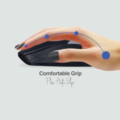 FINGERS SuperHit Wired Mouse with Advanced Optical Technology (Lightweight | Trendy Dual-Tone Design | Works Well with Windows, macOS, Linux) (Royal Blue)