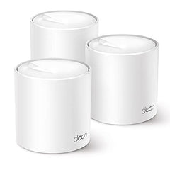 TP-Link Deco X50(1-Pack) AX3000 Whole Home Dual Band Mesh Wi-Fi 6 System, WiFi Router, AI-Driven, Coverage up to 2500ft², Connect up to 150 Devices, Easy Setup, Alexa and Google Home Compatible