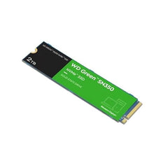 Western Digital WD Green SN350 NVMe 250GB, Upto 2400MB/s, 3 Y Warranty, PCIe Gen 3 NVMe M.2 (2280), Internal Solid State Drive (SSD) (WDS250G2G0C), Green