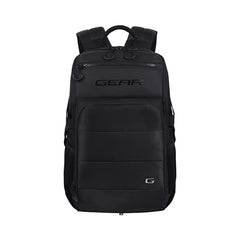 Gear Aspire 3 19"/35L Large Faux Leather Water Resistant Laptop Backpack | Casual Backpack | Daypack | Travel Backpack | College Bag For Men/Women (Brown - Brown)