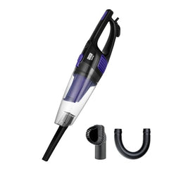 KENT Dash Vacuum Cleaner | 600W | High Suction Power >16 kPa | Cyclone5 Technology and HEPA Filter | Bagless Design | Ideal for Floor, Curtain, Carpet, Sofa & Car | Black & Blue