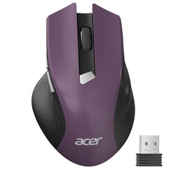 Acer Wireless Mouse for Computer, 6 Buttons 1600 DPI, Large Ergonomic Mouse