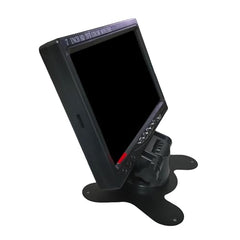PARUHT 7 Inch TFT Monitor LCD Screen Display with VGA AV HDMI Input for CCTV Rear View Monitor, Black PHT7TFT