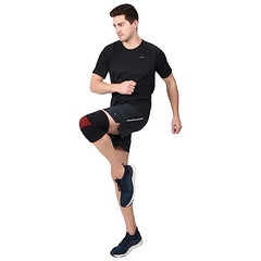 AccuSure Premium Knee Support for Men & Women –Compression Brace with 1-Year Warranty for Pain Relief, Arthritis, Injury Recovery, Sports, Running & Joint Stability -Small