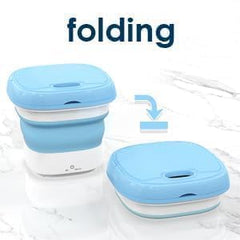 SeMi Automatic Folding 9L Small MiNi Washing Machine with Dryer DeEp Cleaning for Underwear Washing Machine SeMi Automatic A11