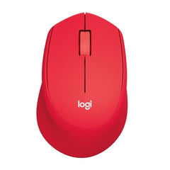 Logitech M331 Silent Plus Wireless Mouse, 2.4GHz with USB Nano Receiver, 1000 DPI Optical Tracking, 3 Buttons, 24 Month Battery Life, PC/Mac/Laptop - Black