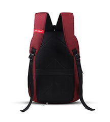 NORTH ZONE Lightweight school bags Backpacks for Boys Girls Stylish men and women Casual Travel Laptop Bag College office (BLACK)