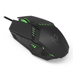 EvoFox Shadow X Pro Wireless Gaming Mouse Tri-Mode Rechargeable | BT, USB 2.4G & Wired, S203 Sensor, 1000Hz Polling Rate, 6400 DPI, RGB Lighting, 6 Programmable Buttons, Software Support