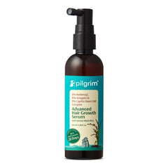 Pilgrim Advanced Hair Growth Serum with 3% Redensyl & 4% AnaGain -100ml | New Hair Growth in 28 Days, Korean Black Rice, Rosemary, Reduce Hair Fall, Hair Regrowth, Increase Hair Density, Thicker Hair
