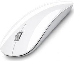Offbeat - Atom Dual Bluetooth 5.1+5.1 & 2.4Ghz Wireless, Type-C Rechargeable 100 Hours Battery Silent Click Mouse, Triple Device connectivity Windows, Mac, iOS, Android (Silver)