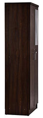 DeckUp Plank Cove 2-Door Engineered Wood Wardrobe with Mirror (Wotan Oak and White, Matte Finish)