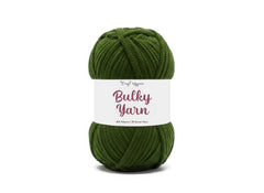 Craft Affair | Bulky Yarn/Blanket Yarn (8mm, 50 Meter, 100 Gram) | Chenille Yarn | for Craft Project: Blood Red