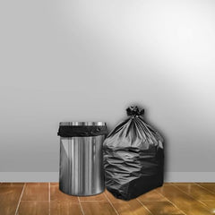 Amazon Brand - Presto! Garbage Bags | Large | 90 Count | 15 Bags X 6 Rolls | 24 X 32 Inches | For Dry & Wet Waste | Black