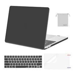 MOSISO Compatible with MacBook Pro 13 inch Case M2 2025, 2024, 2023, 2022-2016 A2338 M1 A2251 A2289 A2159 A1989 A1708 A1706, Plastic Hard Shell&Keyboard Cover&Screen Film&Storage Bag, Serenity Blue