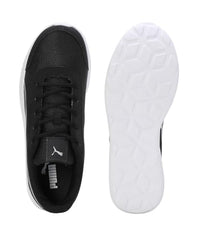 Puma Womens Dazzler WNS Black-White-Deeva Peach Sneaker - 7 UK (31218201)