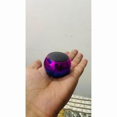 iCallMart Portable Bluetooth M3_161 Mini Speaker Dynamic Metal Sound with High Bass with Alexa & Siri Assistant Smart Speaker (Multicolor)