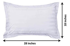 Kuber Industries 2 Pcs Cotton 16x16 Inch Chair Cushion for Sitting | Chairs Cushion For Home, Office, Dining Chair, Car, Meditation | Back Rest Support Chair Cushion with Ties | Plain - Cream