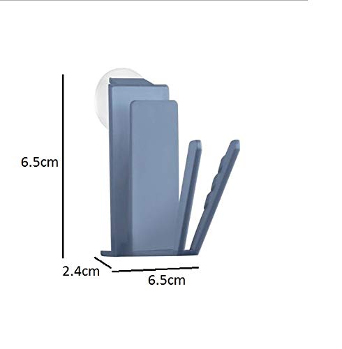 SYGA Set of 2 Wall Mounted Washing Cup Toothbrush Holder(Grey)