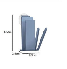 SYGA Set of 2 Wall Mounted Washing Cup Toothbrush Holder(Grey)
