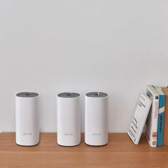 TP-Link Deco E4 Whole Home Wi-Fi Mesh System, Seamless and Speedy(AC1200) 1200Mbps Wireless, Works with Amazon Echo/Alexa, Router and WiFi Booster Replacement, Parental Control, Dual_Band
