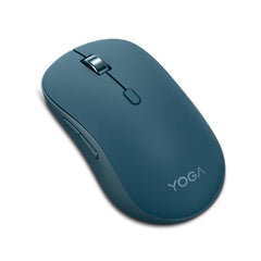 Lenovo Yoga Bluetooth Silent Mouse, 3 Level DPI Adjustment, 36 Month Battery Life, Bluetooth 5.3, 3 Device Paring, Whisper Quiet, Programmable Buttons, Smooth Finish, Luna Grey