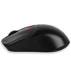 Arctic Fox ProMaxe Wireless Mouse | 2400 DPI |2.4 GHz with USB Nano Receiver | High Precision Optical Tracking| for PC/Mac/Laptop - Cool Gray