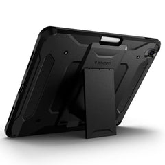 Spigen Flip case for iPad Air 11 inch M4 (2026), iPad Air 11 inch M3/M2 (2025-2024), 10.9 inch 5th/4th Gen (2022/2020), Trifold, Pencil Holder, Full Cover(Liquid Air Folio) - Black