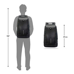 Arctic Fox Slope Anti-Theft Backpack (Dark Denim) | 23 Ltr Capacity|Water Resistant | Multipurpose Backpack |Rain Cover|15.6 Inches Unisex Laptop Bag with USB Charging Port