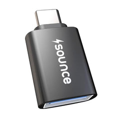 Sounce USB Mouse Jiggler & Auto Clicker | Undetectable Cursor Shaker & Vibration Device | Plug & Play | 1 Click/Sec in Auto Clicker Mode | Compatible with Windows & Linux | Black