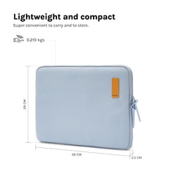 Mokobara The Em Laptop Sleeve Compatible with 14 & 15.6" inch Laptop, MacBook & Notebook | Padded Laptop Compartment with Luggage Sleeve (14 Inch, We Meet Again Sunray (Limited Edition))