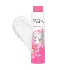 POND'S Dreamflower Floral Perfume Powder with Glow-Boosting Vitamin B3| Crafted with Superfine Minerals for Smooth Texture| Mesmerizing Long-Lasting Floral Fragrance of Pink Lily,200g