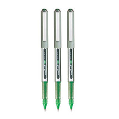 uni-ball Eye UB157 0.7 mm Roller Ball Pens, Black Ink, Pack of 3