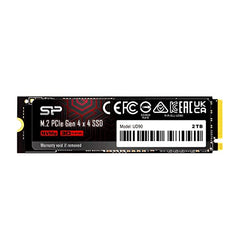SP Silicon Power UD9X 500GB NVMe PCIe 4.0 M.2 2280 SSD, Up to 5000MB/s, 3D NAND, Gen4x4 Internal Solid State Drive for PC, Laptop, Desktop (SP500GBP44UD9005IN)