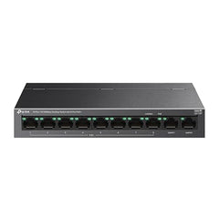 TP-Link LS108GP 8-Port Gigabit Desktop Ethernet Switch with 8-Port PoE+, 62 W PoE Budget, PoE Auto Recovery, Plug & Play, Metal Casing, Ideal for IP Surveillance & Network Security