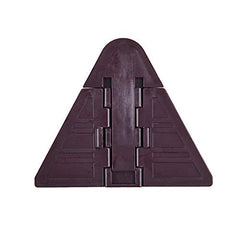 SYGA Sliding Door Lock for Child Safety for Closet Door & Window Locks (4 Units, Brown Colour)