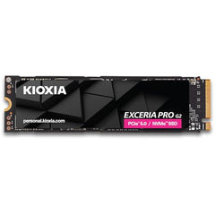 KIOXIA EXCERIA PRO G2 1TB NVMe SSD, up to 14,400MB/s R, 5Y Warranty, PCIe Gen5 NVMe M.2 (2280) | Internal Solid State Drive (SSD) | Best for AI Computing and Gaming