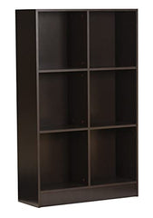 DeckUp Meritus-L 3-Shelf Engineered Wood Book Shelf and Display Unit (Walnut, Matte Finish)
