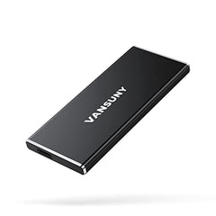 Vansuny External SSD USB 3.1 550MB/s High-Speed Read Write Portable SSD External Hard Drive USB C Mobile Solid State Drive (1TB, Black)