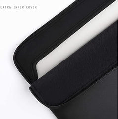 CONTACTS Slim Protective Laptop Sleeve 13-13.3 Inch Compatible with 13 Inch MacBook Pro & MacBook Air, Faux Leather Bag Water-Resistant Cover Notebook Computer Case for Mac - Tan-New…