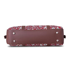 ZOUK Office Bag | Stylish Bags for Office Use | Laptop Bag 15.6 inch | Stylish Tote for Office Use | Purse for Women | Vegan Leather Handbag | Daily & Travel Use | Multicolor Mandala Print