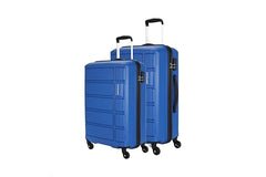 Kamiliant by American Tourister 3 Pc Harrier Edge 8W Set 56 Cm, 68 Cm & 78 Cm - Small, Medium & Large Polypropylene(PP) Hardside 8 Wheels Spinner Luggage Set/Trolley Bag Set (Slate Grey)